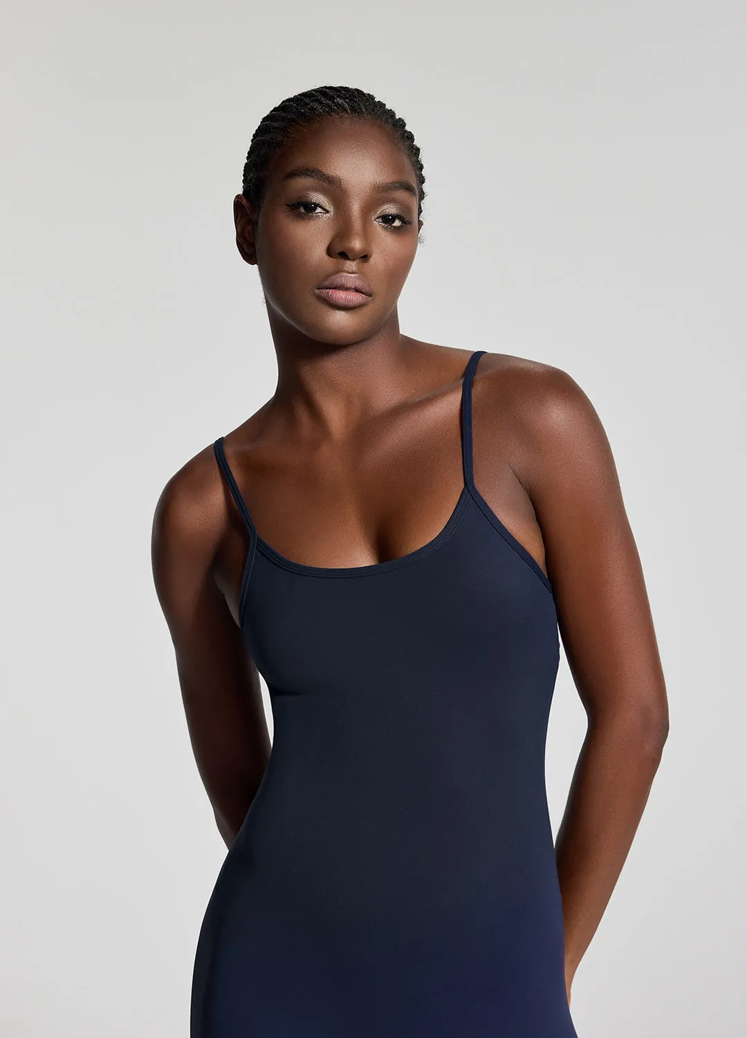 Sleeveless One-Piece Bodysuit