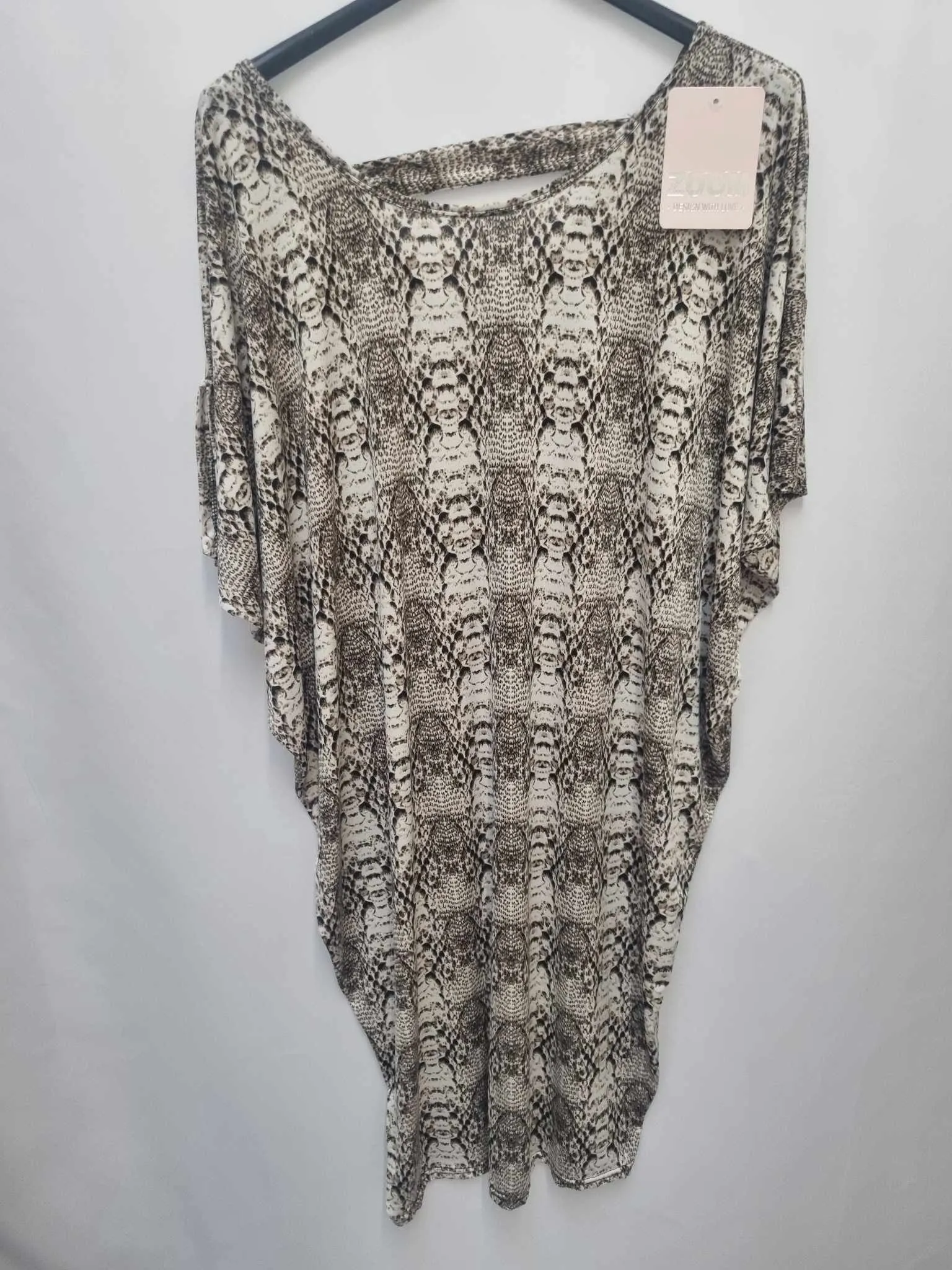 Snake Dress/Tunic - Beige