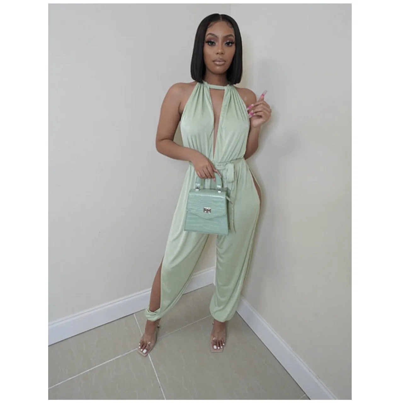 Susie Side Open Jumpsuit