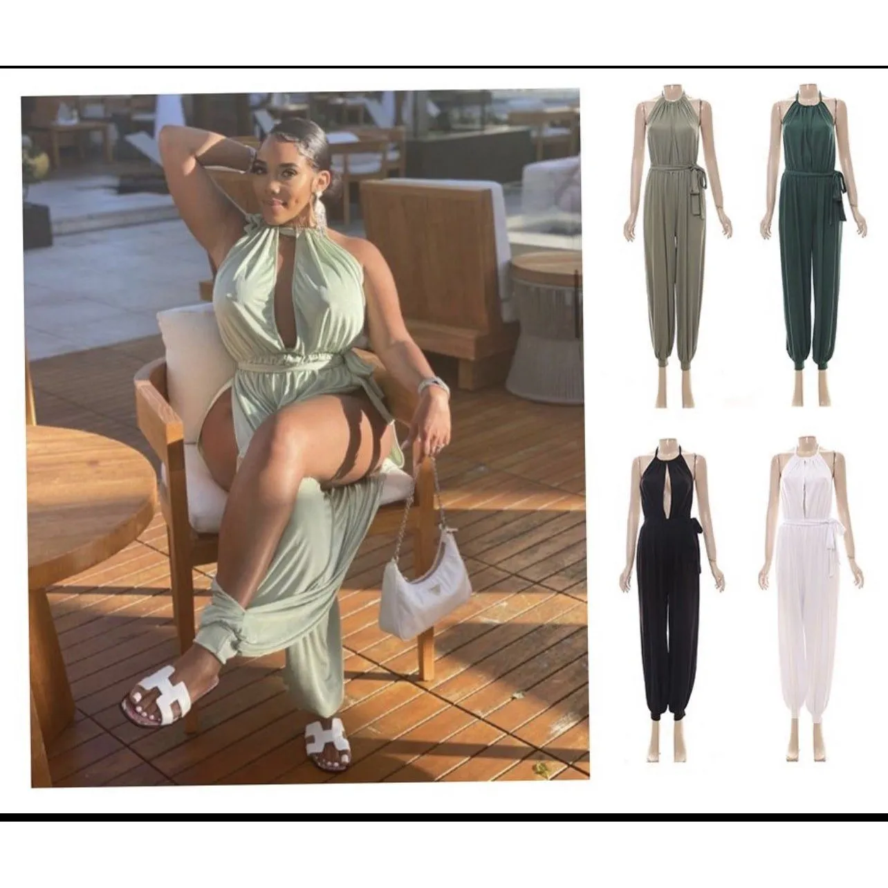 Susie Side Open Jumpsuit