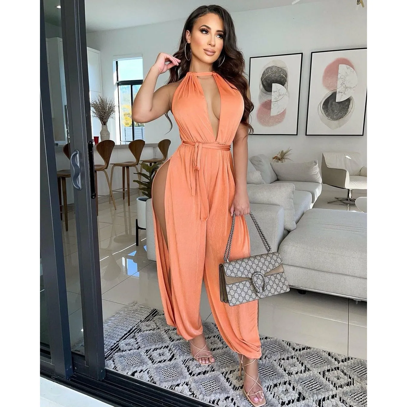 Susie Side Open Jumpsuit