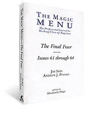 The Magic Menu by Jim Sisti - Book