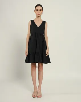 The Minsk Noir Cotton Dress