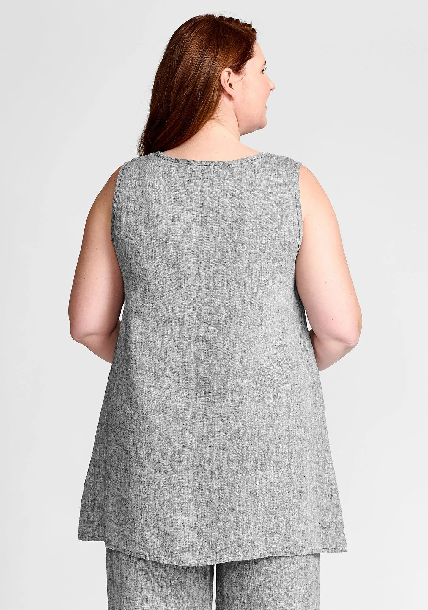 Tuck Tunic - Linen Tank Top - FINAL SALE