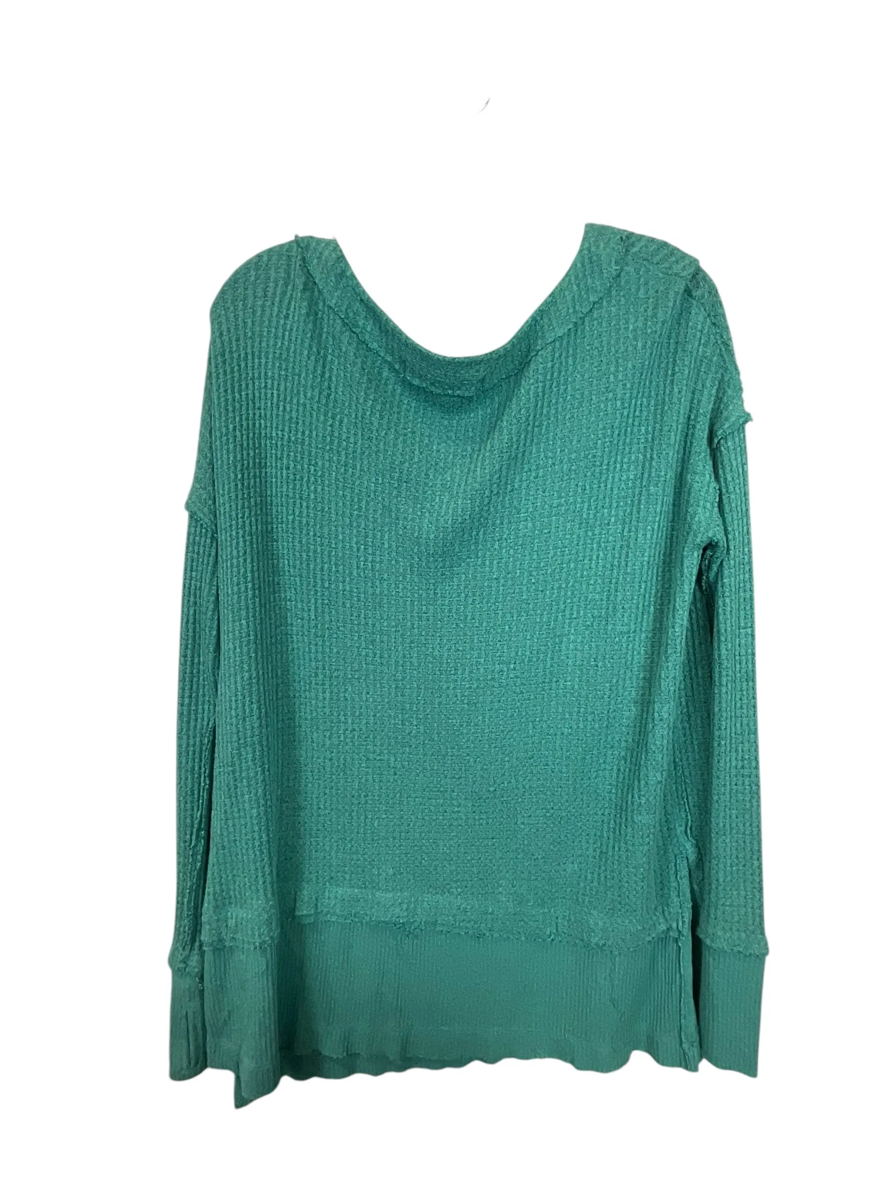 Tunic Long Sleeve By We The Free In Green, Size: Xs