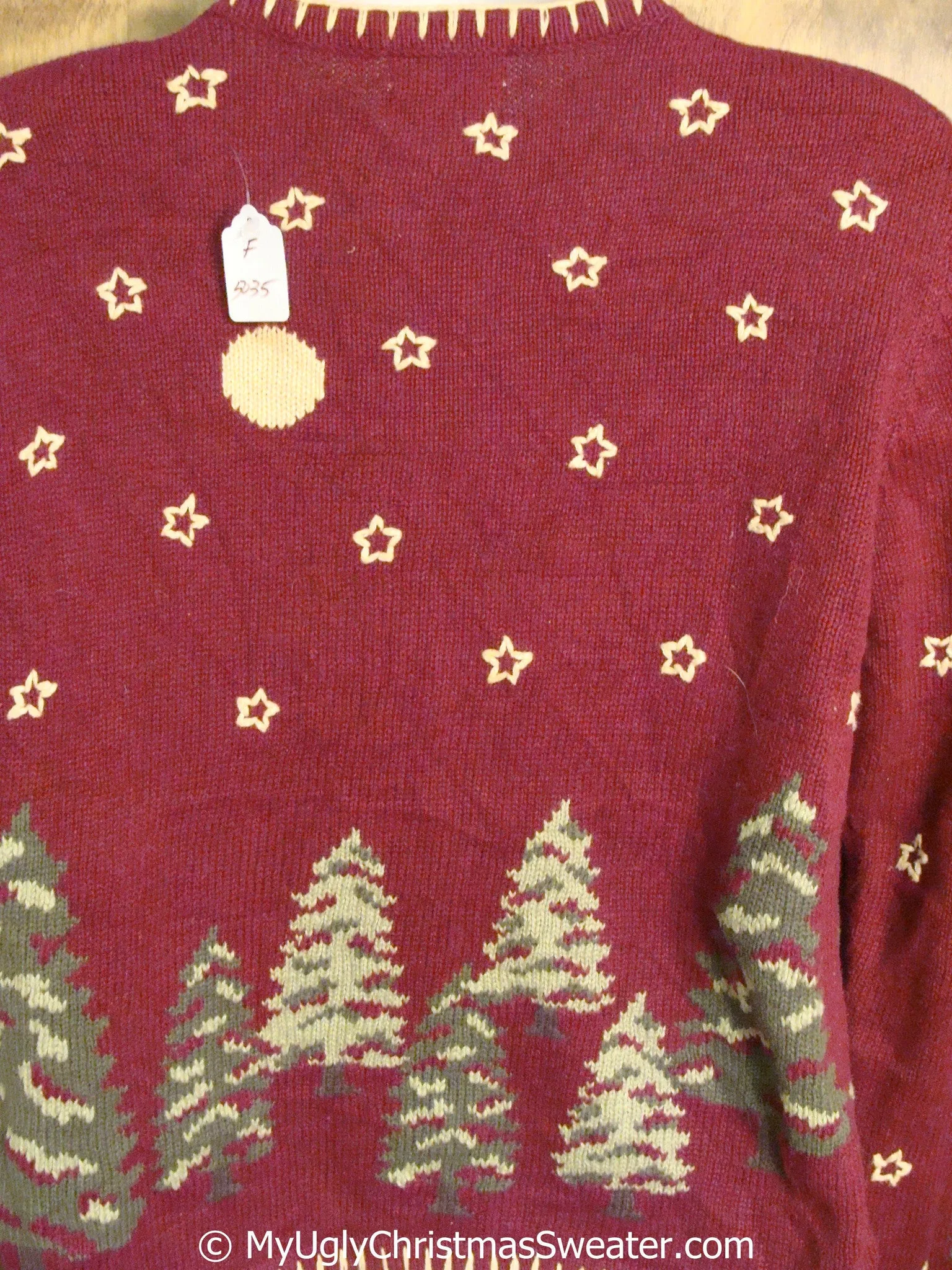 Two Sided Adorable Ugly Christmas Sweater