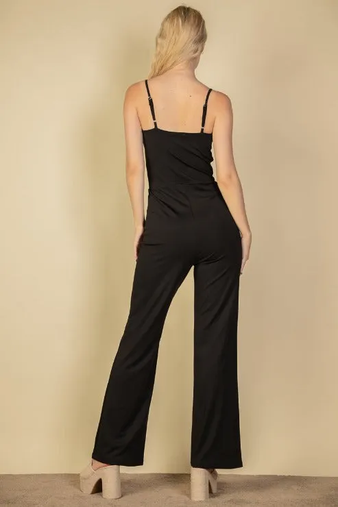 V-neck Camisole Jumpsuit