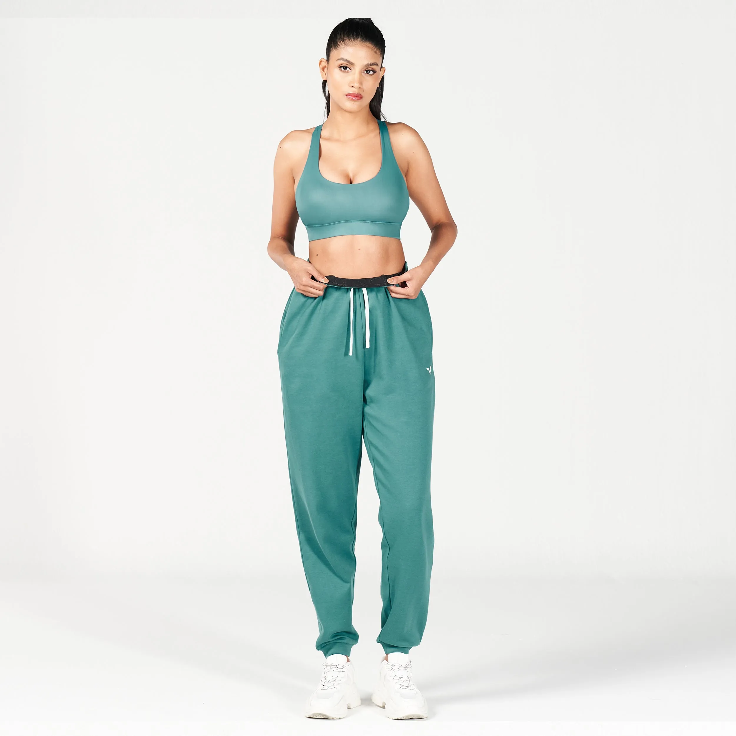 Waistband Surprise Joggers - Hydro