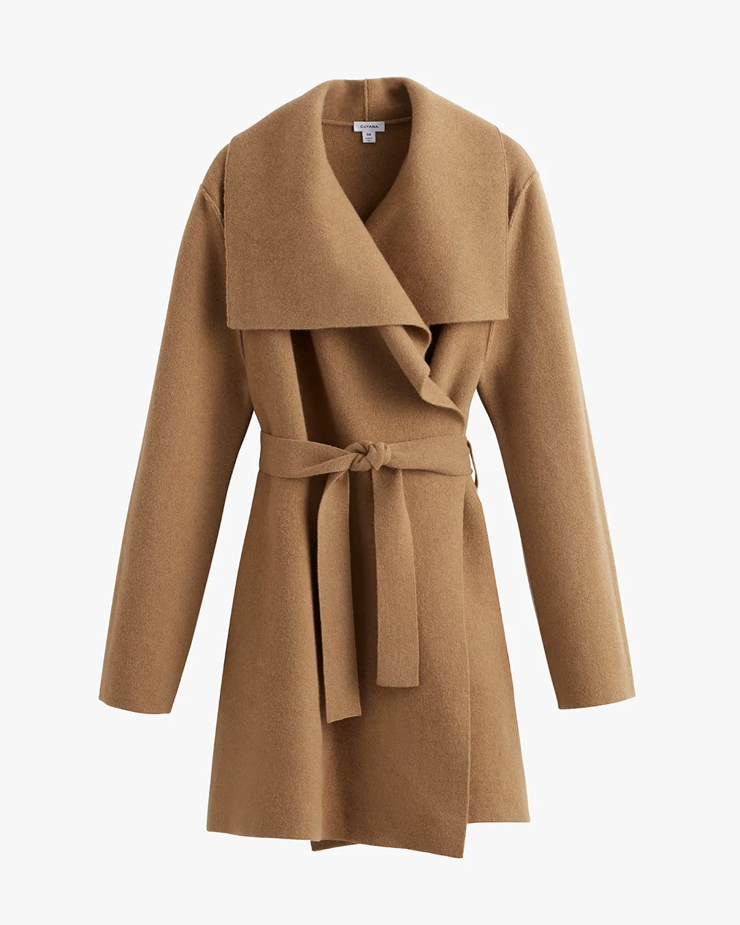 Wool Cashmere Sweater Coat