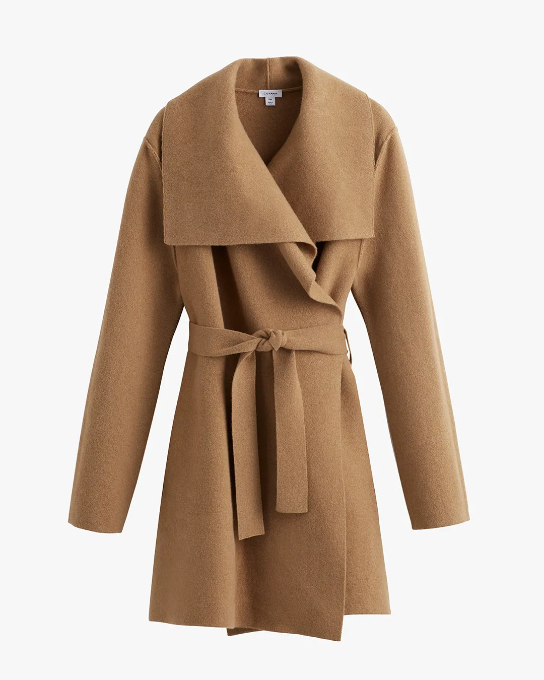 Wool Cashmere Sweater Coat