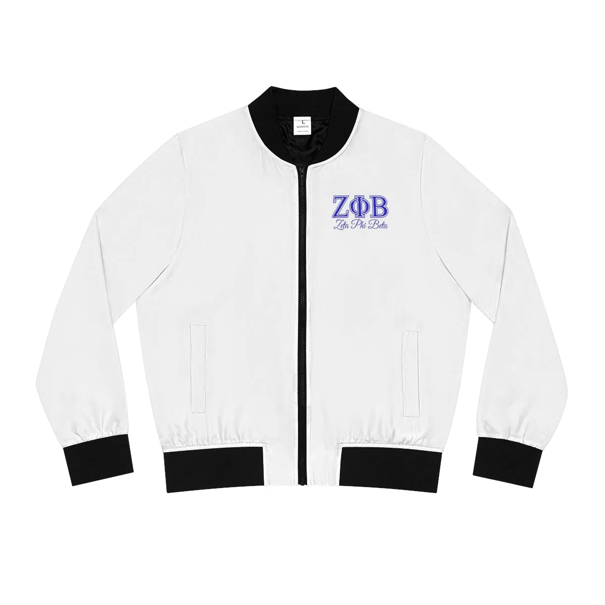 Zeta Phi Beta Women's Bomber Jacket